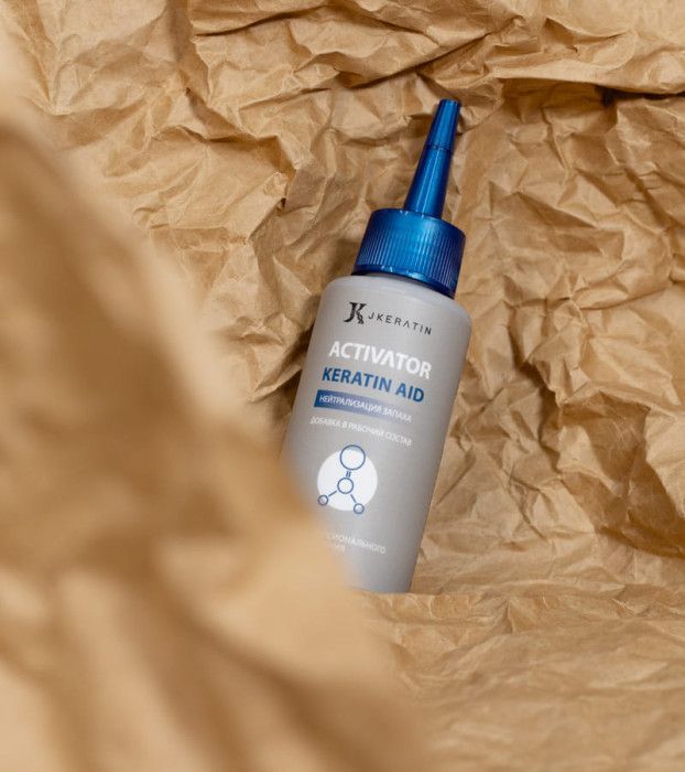 Jkeratin Activator Keratin Aid — Капли-нейтрализатор для устранения запаха и дыма при кератиновом выпрямлении и ботоксе