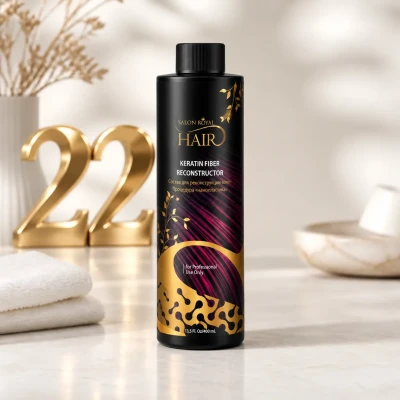 Salon Royal Hair Keratin Fiber Reconstructor (22) — Кератиновый реконструктор без запаха для восстановления и выпрямления волос