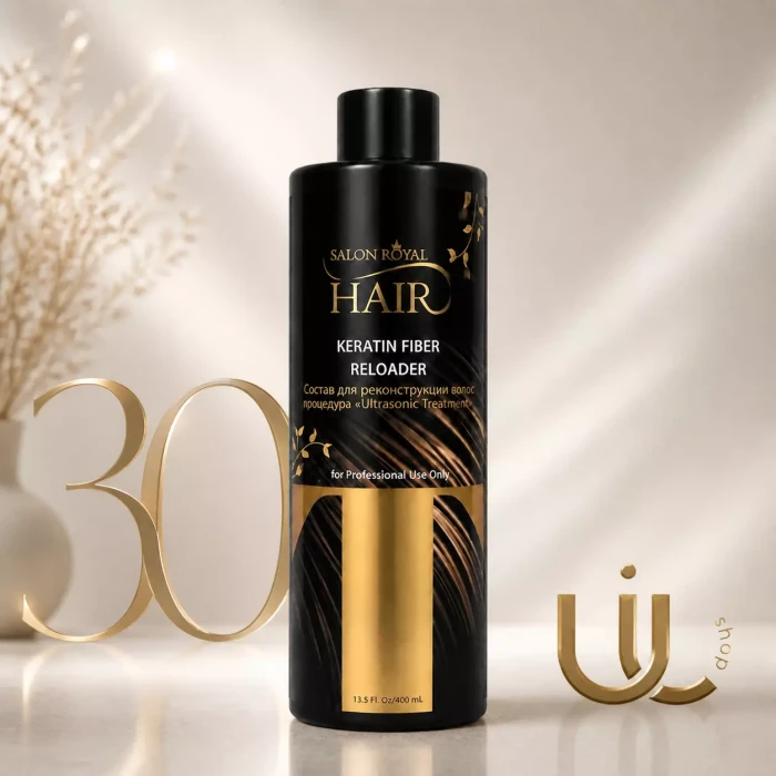 Salon Royal Hair Keratin Fiber Reloader (30) — высококонцентрированный укрепляющий состав с Treat-plex для лечения и восстановления волос