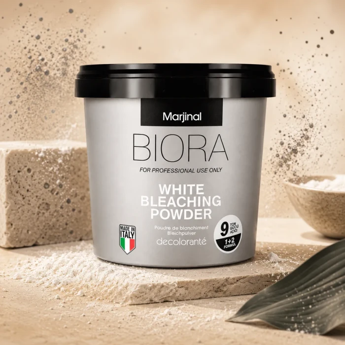 Marjinal Biora White Bleaching Powder — белая обесцвечивающая пудра до 9 тонов