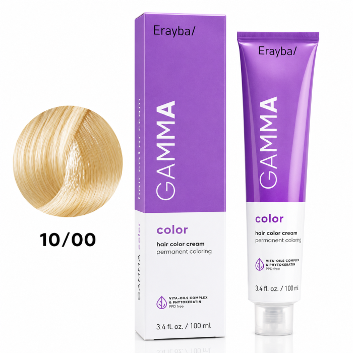 Erayba Gamma Color Hair Color Cream — профессиональный перманентный краситель для волос