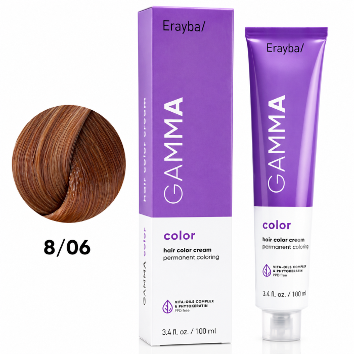 Erayba Gamma Color Hair Color Cream — профессиональный перманентный краситель для волос