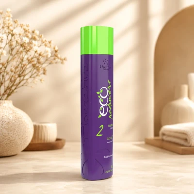 Floractive Eco Reduxer 2 Fluid — нанопластика для светлых и седых волос с Plex‑компонентами и фиолетовым пигментом 