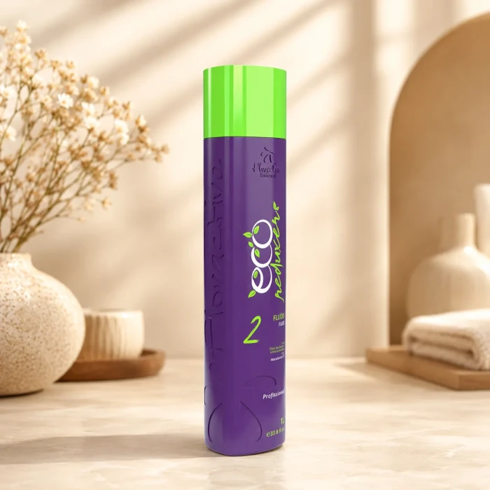 Floractive Eco Reduxer 2 Fluid — нанопластика для светлых и седых волос с Plex‑компонентами и фиолетовым пигментом