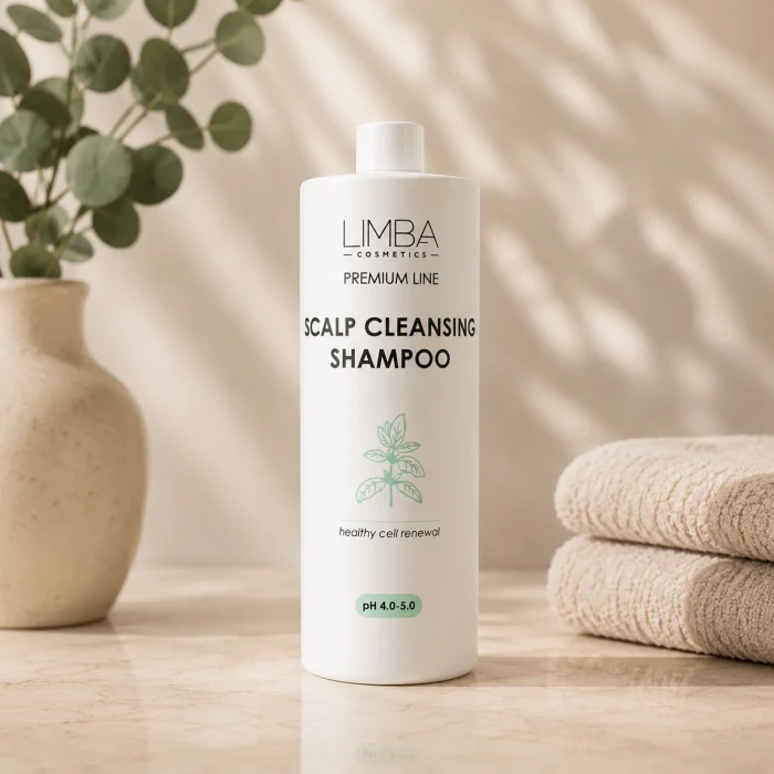 Limba Cosmetics Premium Line Mint Scalp Cleansing Shampoo - Пилинг-шампунь для глубокого очищения кожи головы
