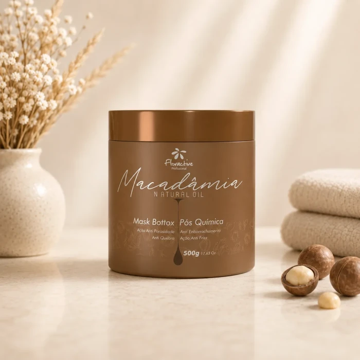 Floractive Macadamia SOS Botox Mask — маска для интенсивного восстановления повреждённых волос