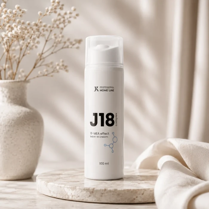 JKeratin J18 complex — Несмываемый крем для восстановления, уплотнения и защиты повреждённых, осветлённых и окрашенных волос