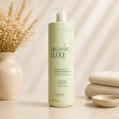 Soupleliss Organic Lux — органическая нанопластика с маслом Амазонии для восстановления и разглаживания волос