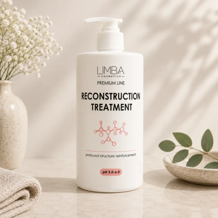 Limba Cosmetics Premium Line Reconstruction Treatment — Маска-реконструктор, с гидролизованным кератином и комп. аминокислот 