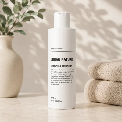 Urban Nature Moisturizing Conditioner — увлажняющий кондиционер для волос с кератином и маслом миндаля
